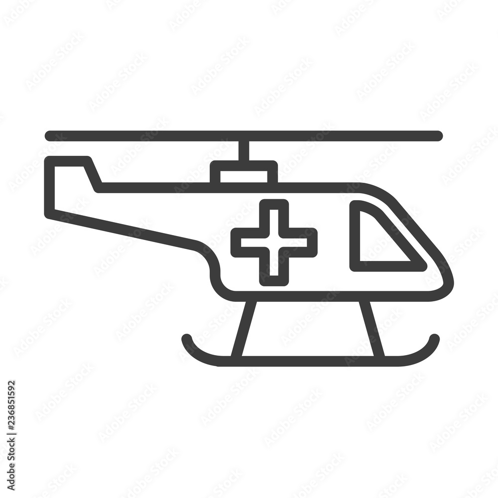 Helicopter vector icon in modern flat style isolated. Helicopter can support is good for your web design. Helicopter vector icon in modern flat style isolated. Helicopter can support is good for your web design.