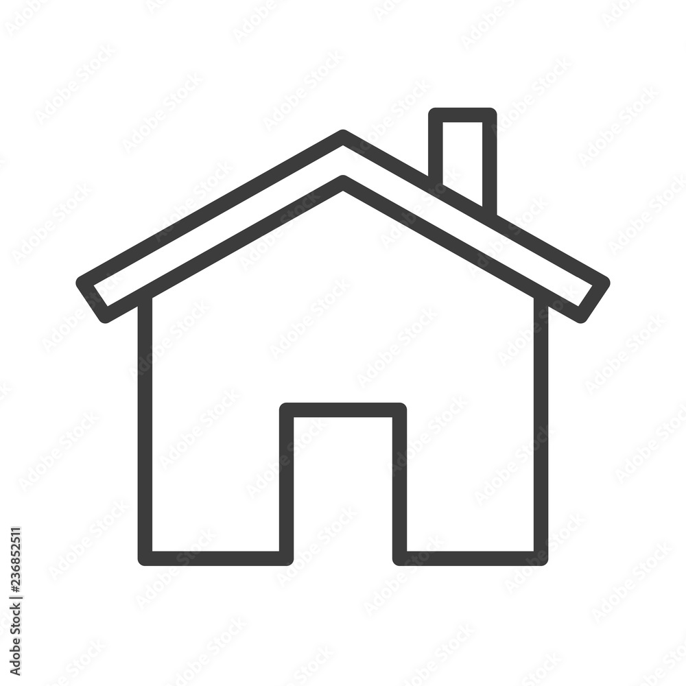House vector icon in modern flat style isolated. House can support is good for your web design. House vector icon in modern flat style isolated. House can support is good for your web design.