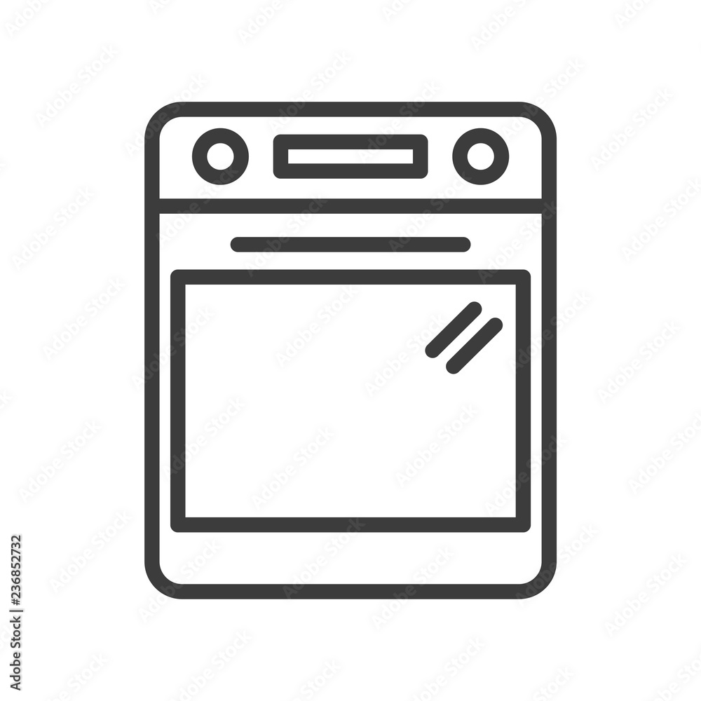 Oven vector icon in modern flat style isolated. Oven can support is good for your web design. Oven vector icon in modern flat style isolated. Oven can support is good for your web design.