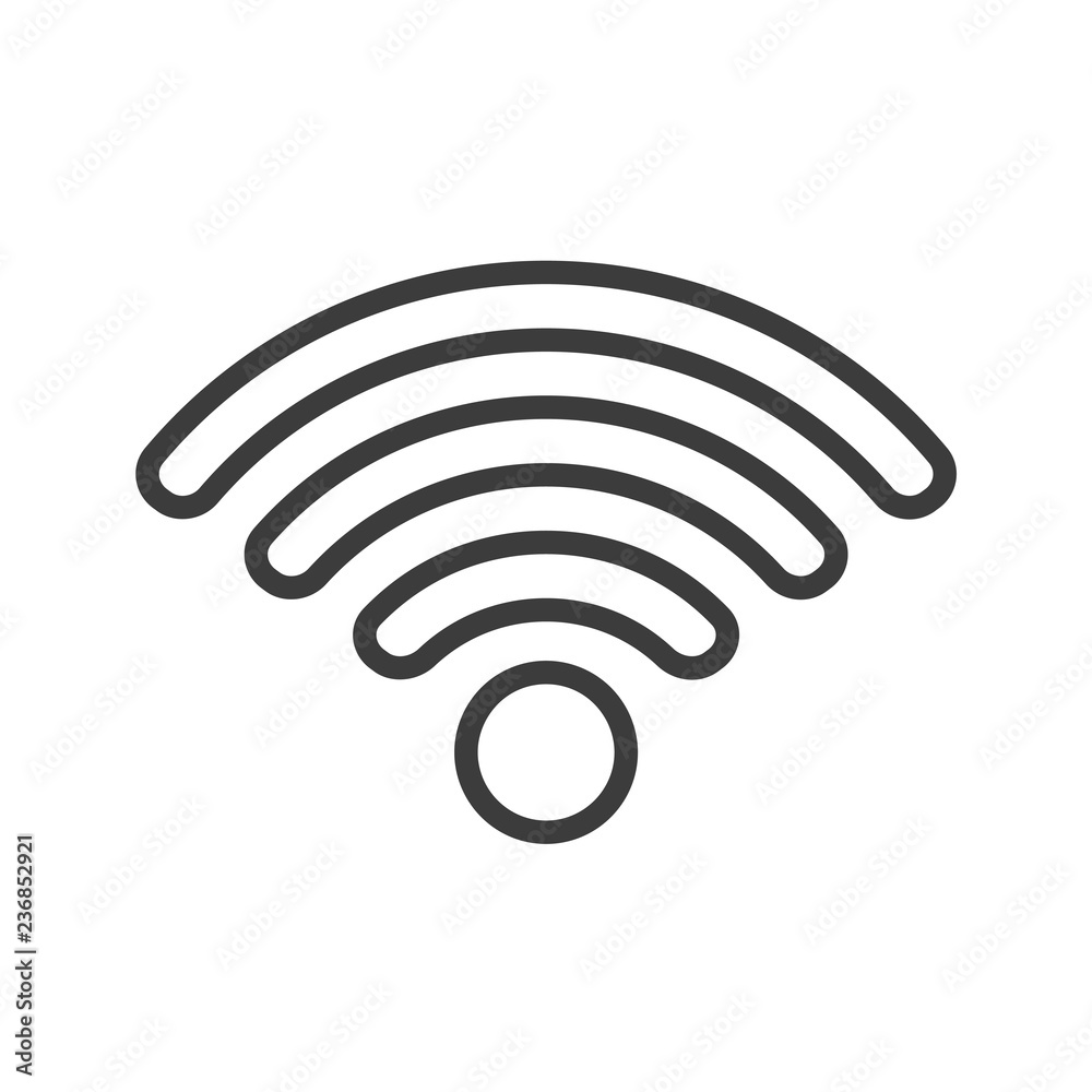 Wifi vector icon in modern flat style isolated. Wifi can support is good for your web design. Wifi vector icon in modern flat style isolated. Wifi can support is good for your web design.