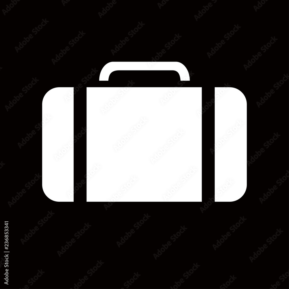 Briefcase icon. Vector illustration Briefcase icon. Vector illustration