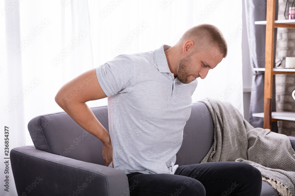 Man Suffering From Back Pain
