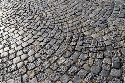 Interlocking pavement. Czech Republic