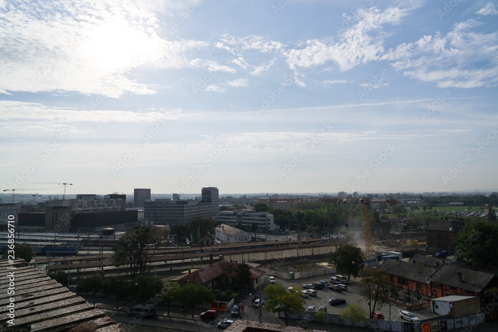Obraz premium Brno, Czech Republic - Sep 12 2018: View to the streets of Brno city center. Czech Republic