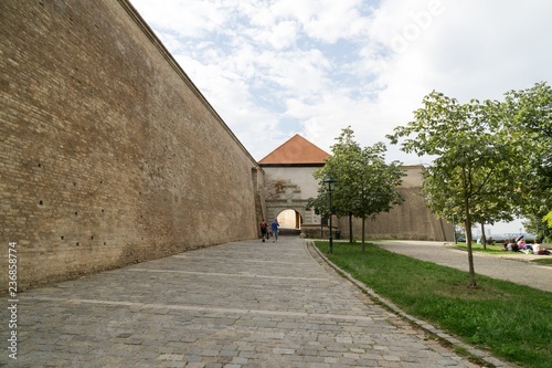 Brno, Czech Republic - Sep 12 2018: Spilberk castle fortress. Brno, Czech Republic