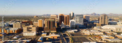 Aerial View Phoenix State Capital City of Arizona Downtown City Skyline © Christopher Boswell