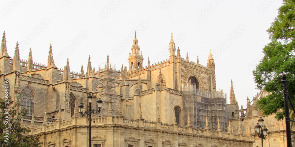 Cattedrale a Siviglia in Spagna