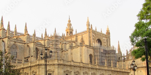 Cattedrale a Siviglia in Spagna