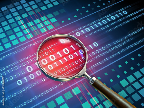 Photos Binary code inspection