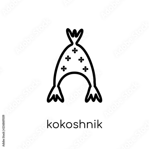 Kokoshnik icon from Culture collection.