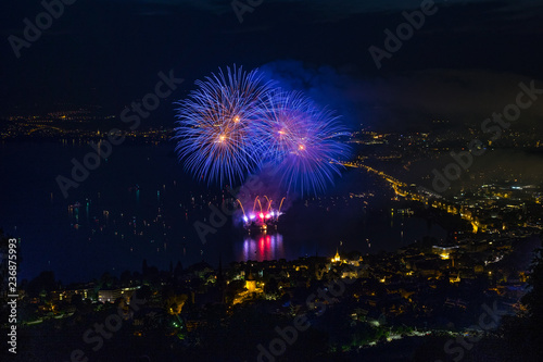 Lake Fireworks Zug