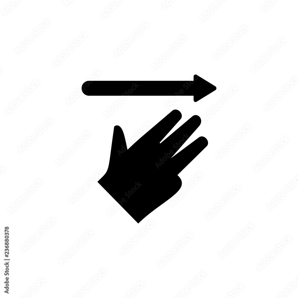 Hand, fingers, gesture, swipe, right icon. Element of hand icon for mobile concept and web apps. Detailed Hand, fingers, gesture, swipe, right icon can be used for web and mobile Hand, fingers, gesture, swipe, right icon. Element of hand icon for mobile concept and web apps. Detailed Hand, fingers, gesture, swipe, right icon can be used for web and mobile