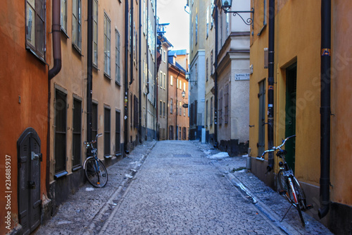 street in Stockholm 