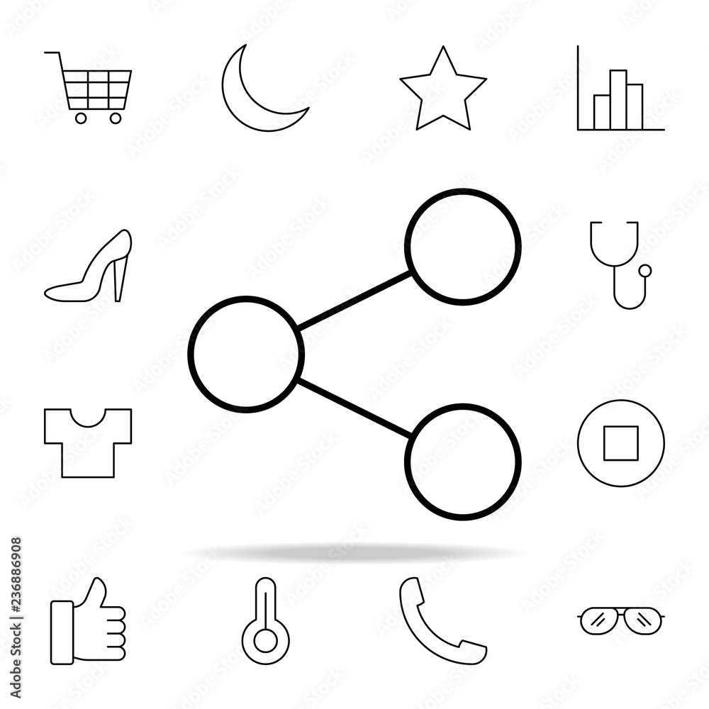 share icon. Minimal Universal Theme icons universal set for web and mobile share icon. Minimal Universal Theme icons universal set for web and mobile