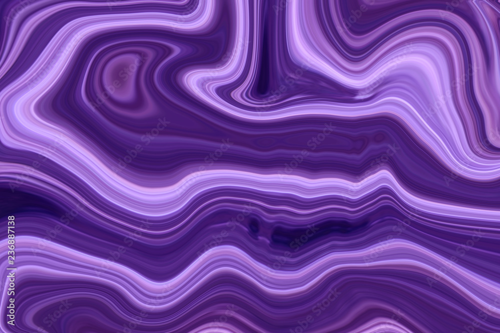 Fototapeta premium Marble ink colorful. Purple marble pattern texture abstract background. can be used for background or wallpaper