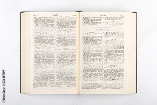 Holy Bible Isolated On White