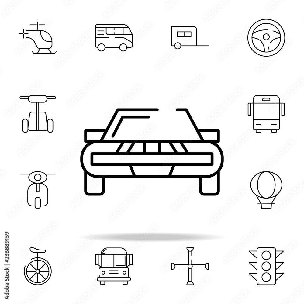 sports car icon. transportation icons universal set for web and mobile sports car icon. transportation icons universal set for web and mobile