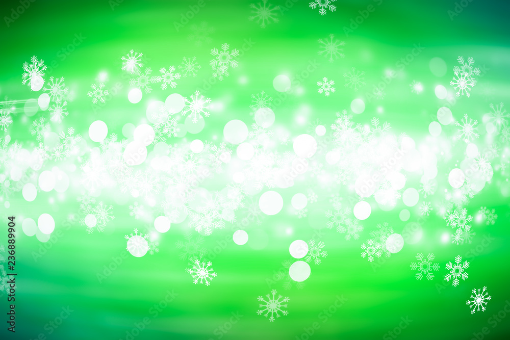 Green bokeh blur background / Circle light on green background. Green bokeh blur background / Circle light on green background.