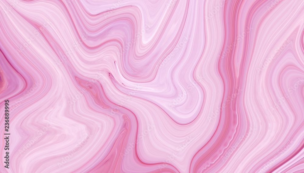 Obraz premium Marble ink colorful. Pink marble pattern texture abstract background. can be used for background or wallpaper