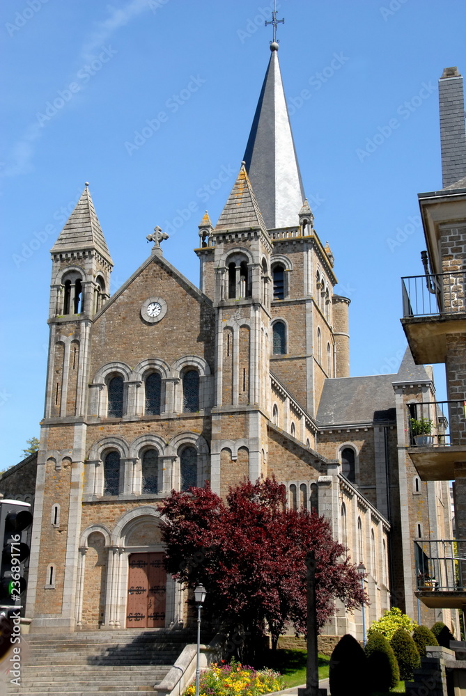 Eglise de Vire, département de la Manche, France