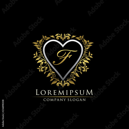 Elegant F Letter Logo