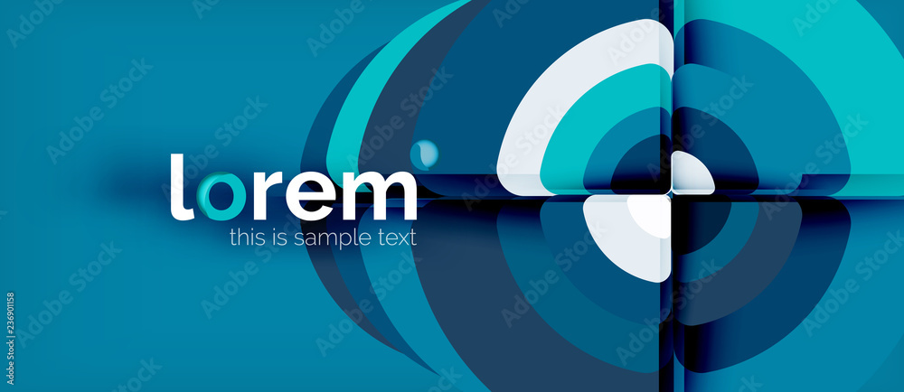 Circles and triangles geometric abstract background. Trendy abstract layout template for business or technology presentation or web brochure cover, wallpaper Circles and triangles geometric abstract background. Trendy abstract layout template for business or technology presentation or web brochure cover, wallpaper