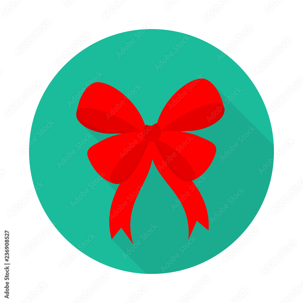 bow icon in flat style with long shadow, isolated vector illustration on white transparent background bow icon in flat style with long shadow, isolated vector illustration on white transparent background
