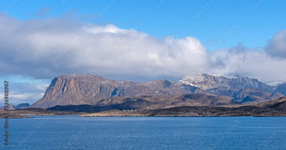 Barren Landscape in the Arctic