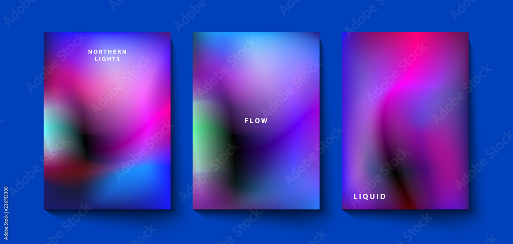 color fluid posters - obrazy, fototapety, plakaty 