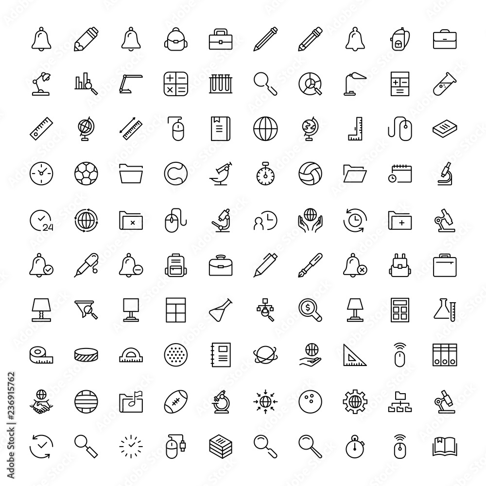 Flat icon set Flat icon set