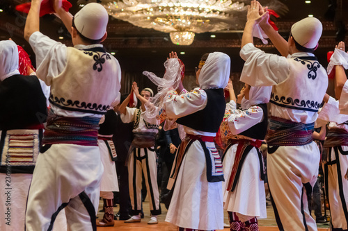 Albanian folklore team photo