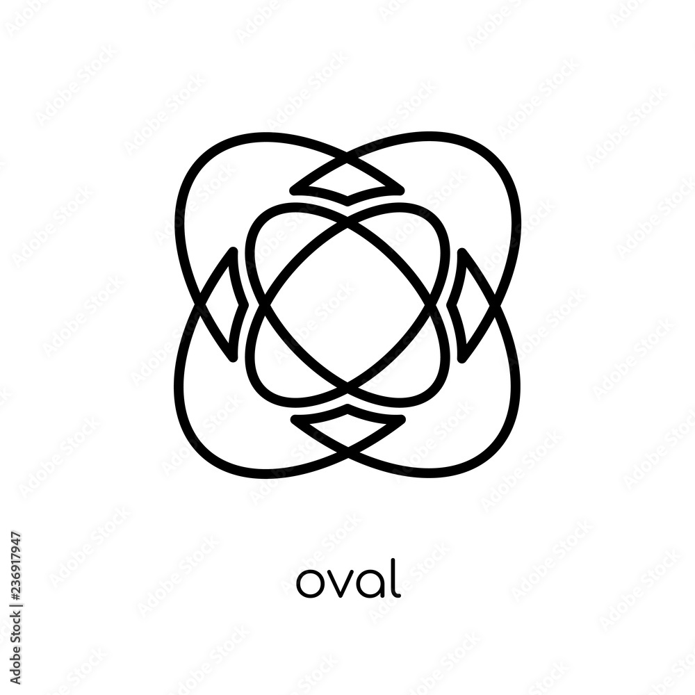 Oval icon from Geometry collection. Oval icon from Geometry collection.