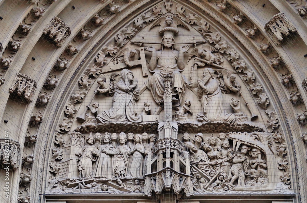 Wunschmotiv: Würzburg, Marienkapelle, Westportal, Tympanon #236922147