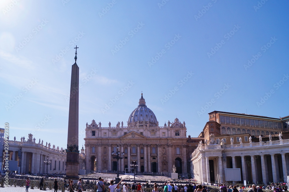 Saint Peter square, Vatican City, Rome, Italy