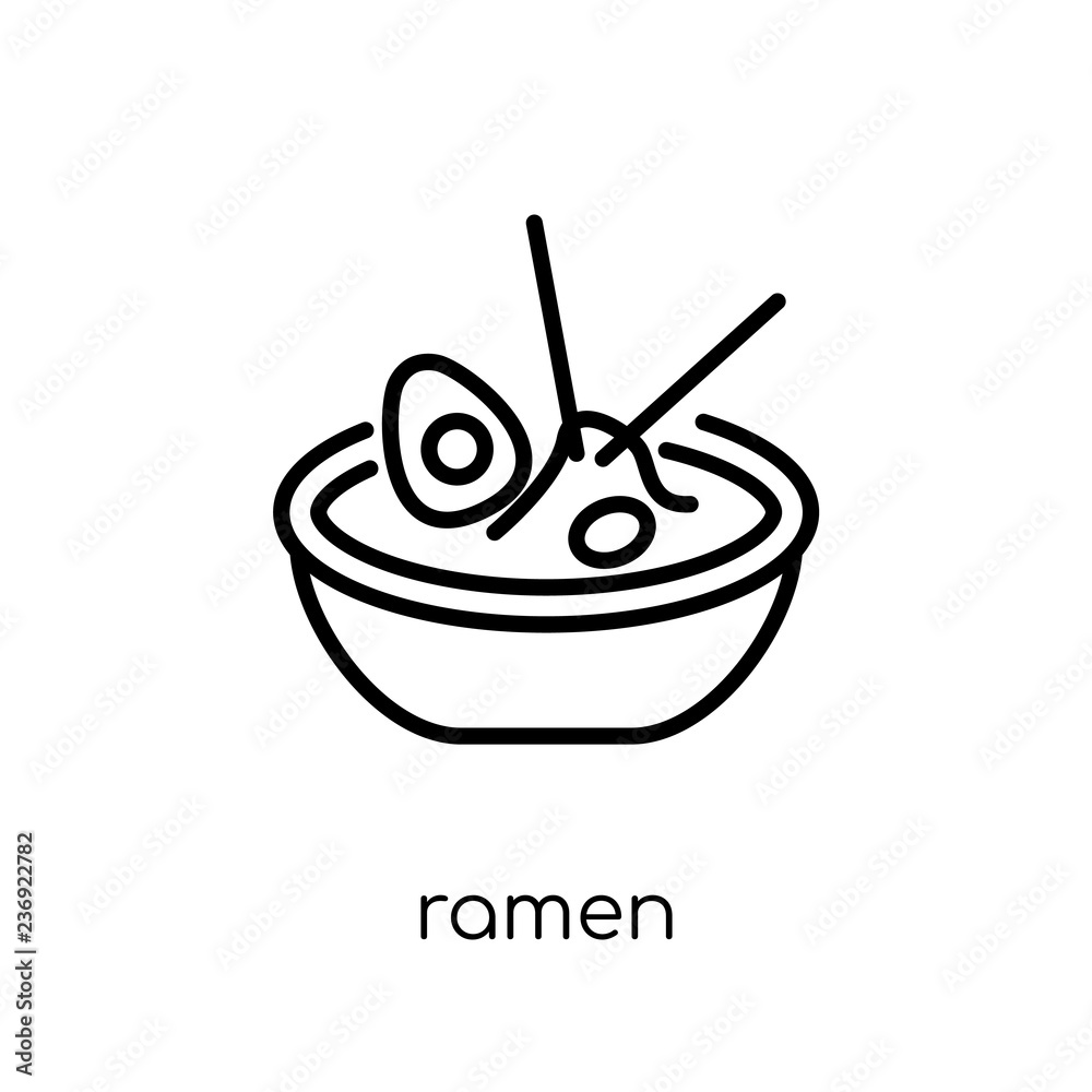 Ramen icon from Restaurant collection. Ramen icon from Restaurant collection.