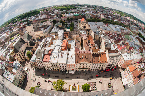 Lviv Panorama from the central tower