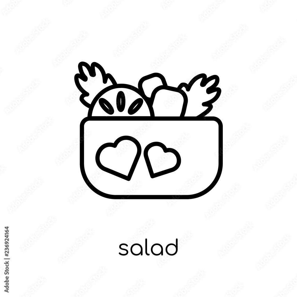 Obraz premium Salad icon from Restaurant collection.