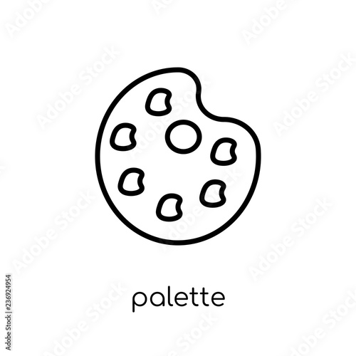 Palette icon from Museum collection.