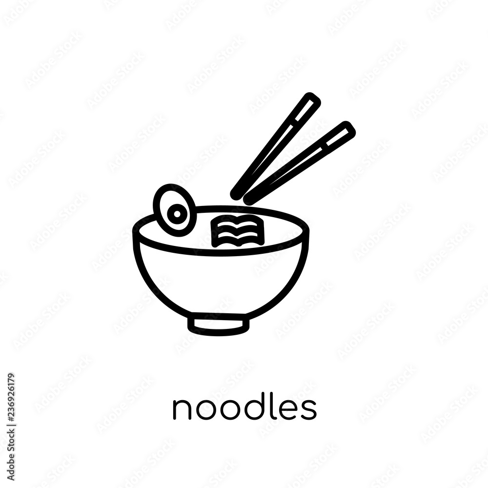 Noodles icon from collection.