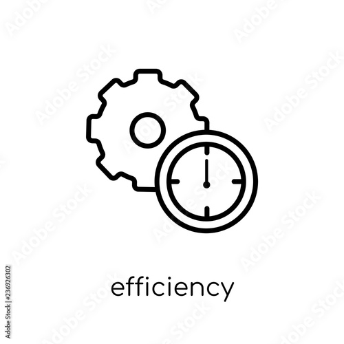 Efficiency icon from collection.
