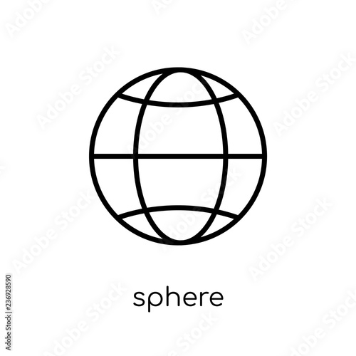 Sphere icon from Geometry collection.