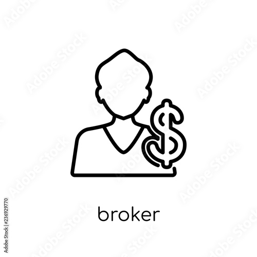 Broker icon from Payment collection.