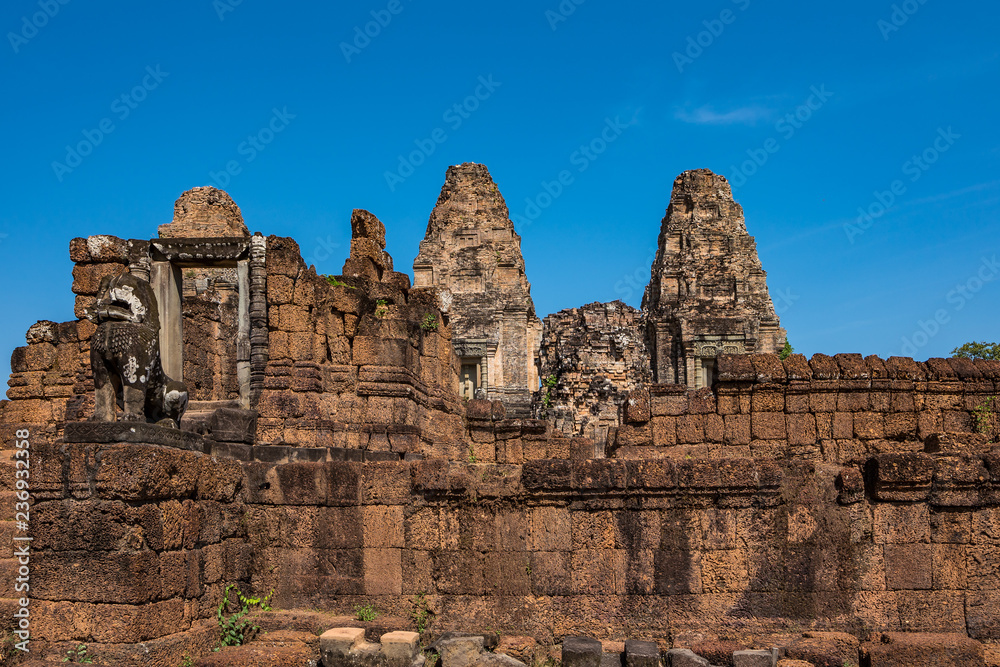 Naklejka premium Kambodscha - Angkor - Östlicher Mebon