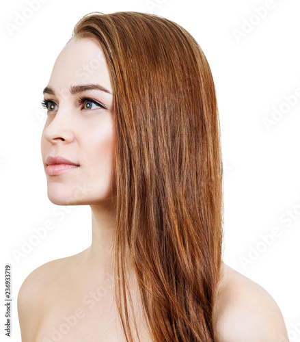 Young woman with perfect skin.