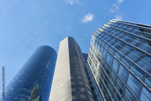 Moderne Wolkenkratzer in Frankfurt am Main
