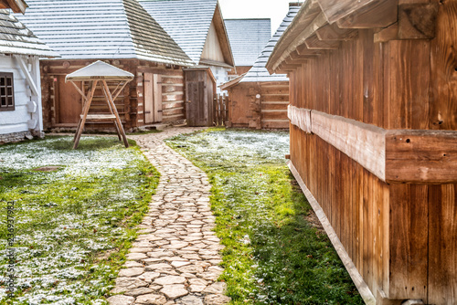 Fototapeta Naklejka Na Ścianę i Meble -  bieszczady zima 