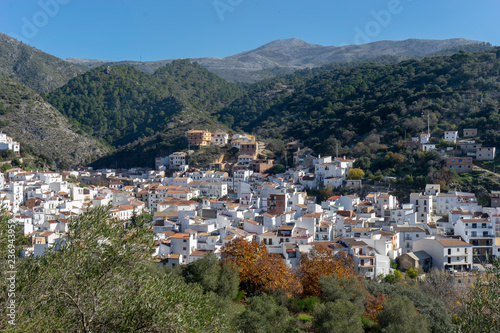 municipios del valle del Genal, Igualeja en la provincia de Málaga photo