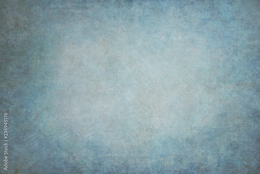 Blue painted canvas or muslin fabric cloth studio backdrop Blue painted canvas or muslin fabric cloth studio backdrop