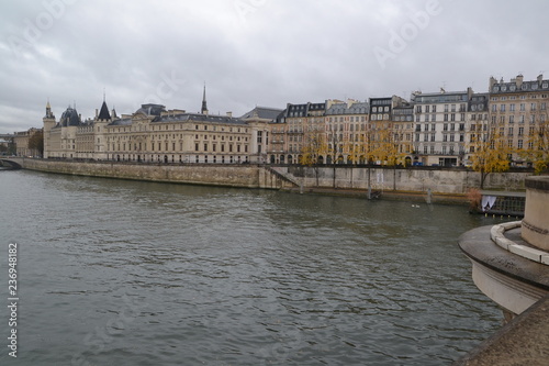 Paris, street, autumn