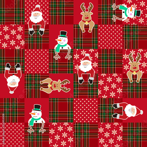 クリスマスのイメージパターン,